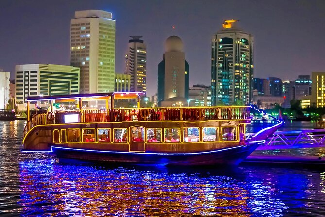 Day 2: Luxury Marina Dhow Cruise with Dinner and Live Entertainment
