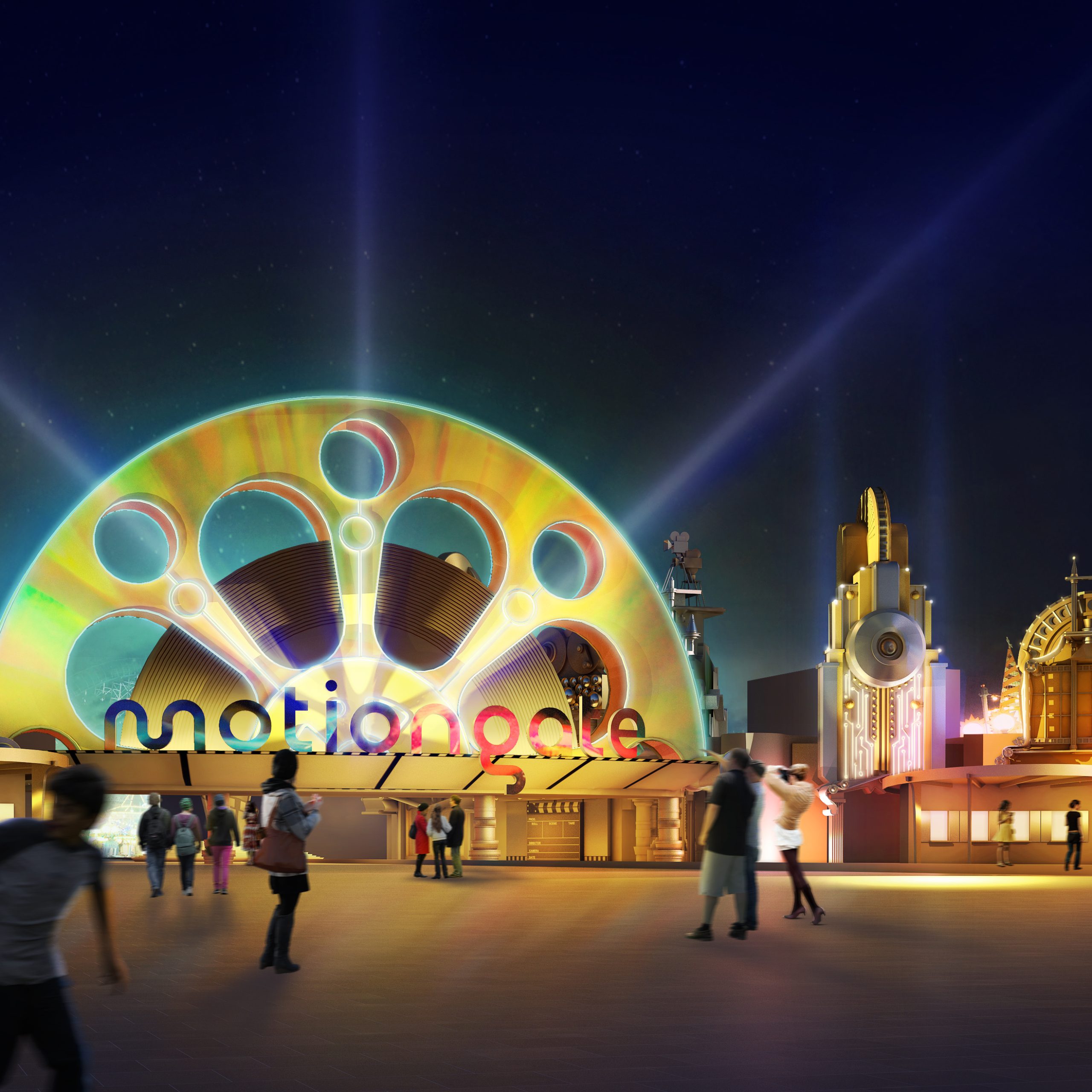 Day 5: Explore the Hollywood-Inspired Theme Park Motiongate in Dubai Family Holiday Package