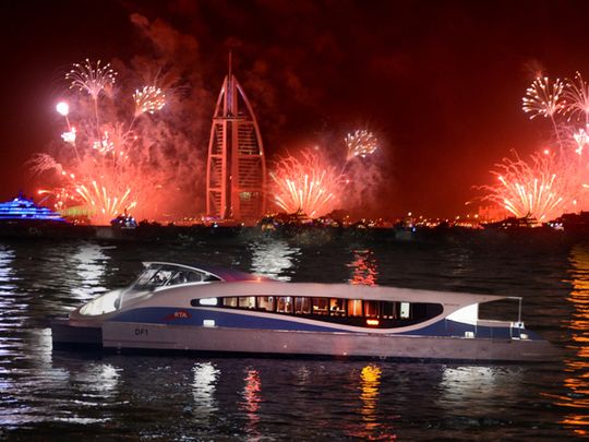  Day 4: Dec 31, 2023 - Heritage Dubai City Tour with Abra Ride and New Years’ Fireworks