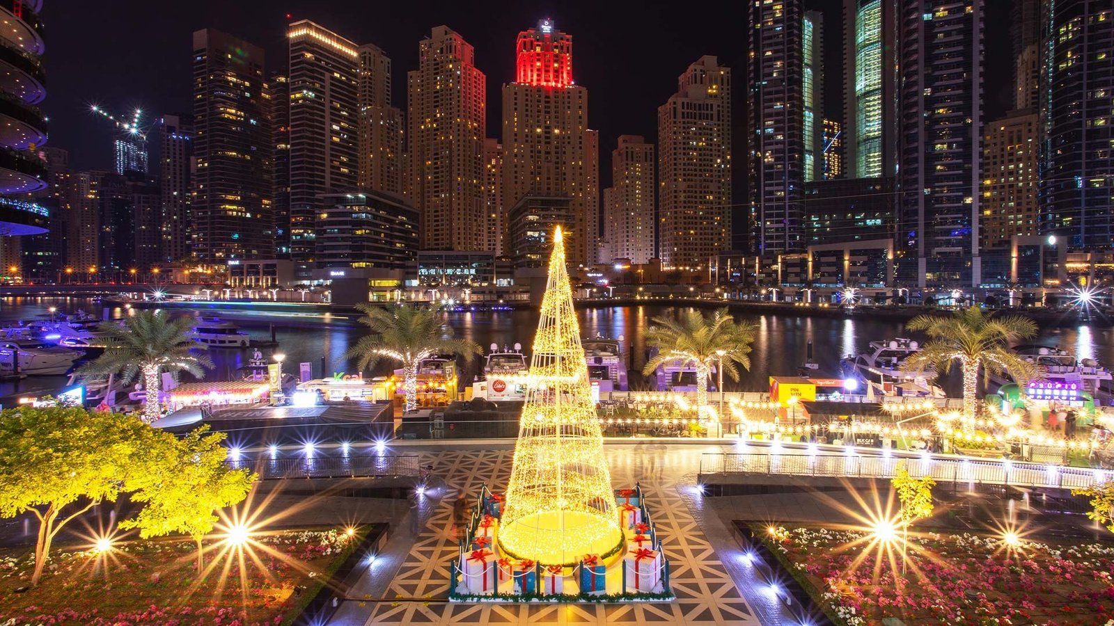 Dubai in Christmas